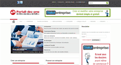 Desktop Screenshot of portail-des-pme.fr